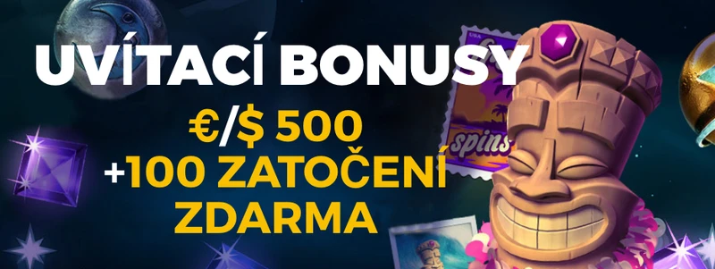 Uvítací bonus Golden Star Casino až do výše 500 EUR a 100 Free Spinov