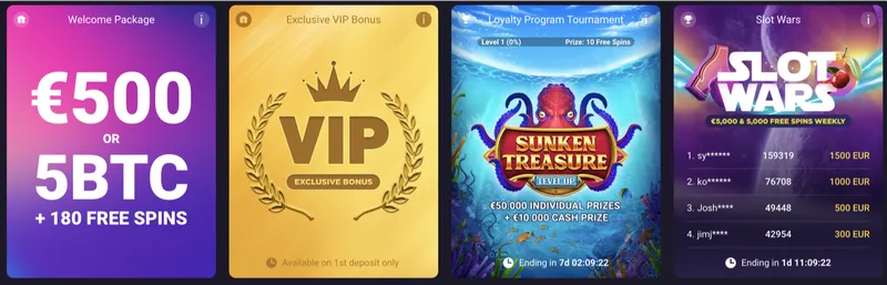 bitstarz bonusy