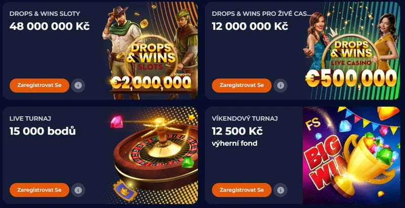 Ninecasino bonusy